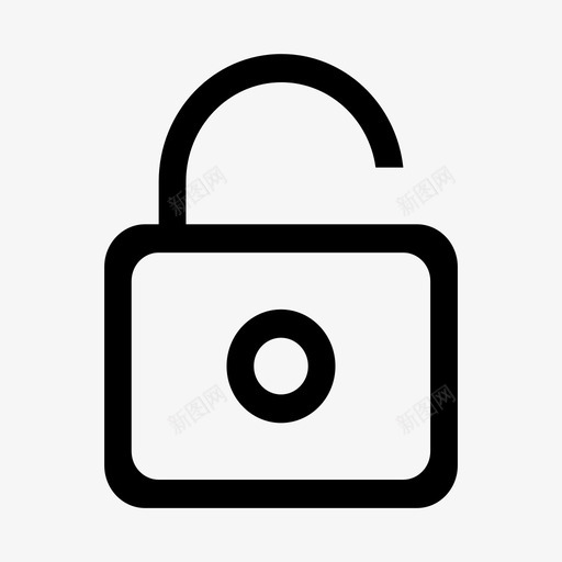 locking-outlinesvg_新图网 https://ixintu.com locking-outline 锁头-01 线性