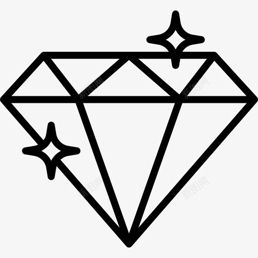 钻石海盗20直系图标svg_新图网 https://ixintu.com 海盗 直系 钻石