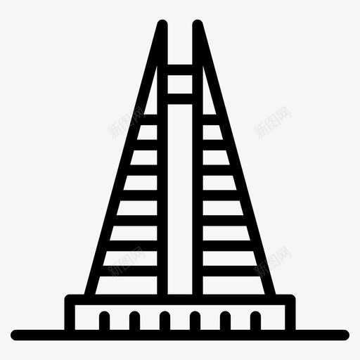碎片塔英格兰纪念碑伦敦地标图标svg_新图网 https://ixintu.com 伦敦 地标 大学 建筑 摩天大楼 最高 碎片塔 纪念碑 英格兰