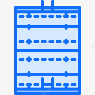 橄榄球场33蓝色图标图标