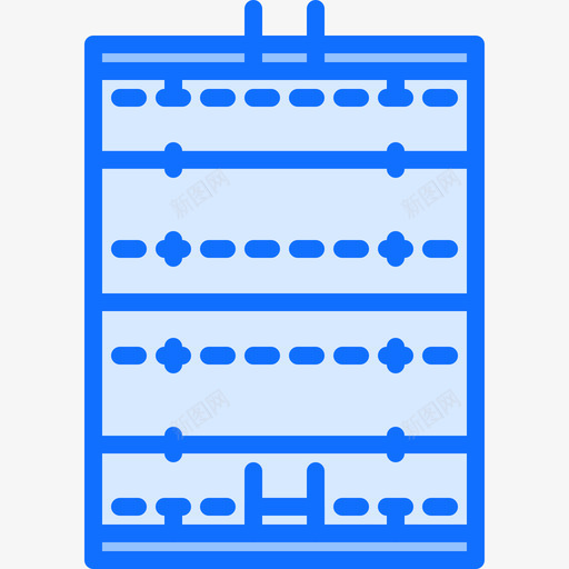 橄榄球场33蓝色图标svg_新图网 https://ixintu.com 橄榄 橄榄球 球场 蓝色