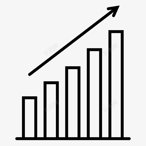长期价值分析业务发展图标svg_新图网 https://ixintu.com 业务 价值 分析 发展 增长 投资 统计 长期