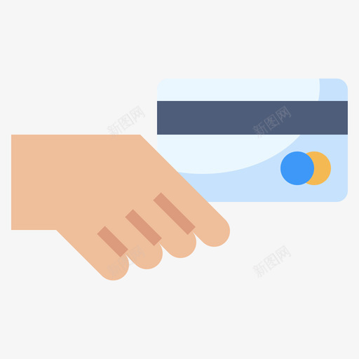 信用卡在线货币服务9扁平图标svg_新图网 https://ixintu.com 信用卡 在线 扁平 服务 货币