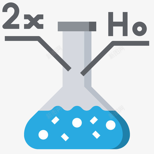 配方实验室55扁平图标svg_新图网 https://ixintu.com 实验室 扁平 配方