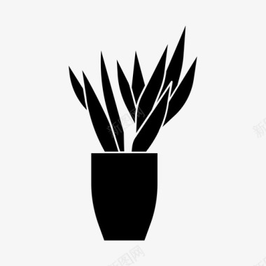 植物农业花图标图标