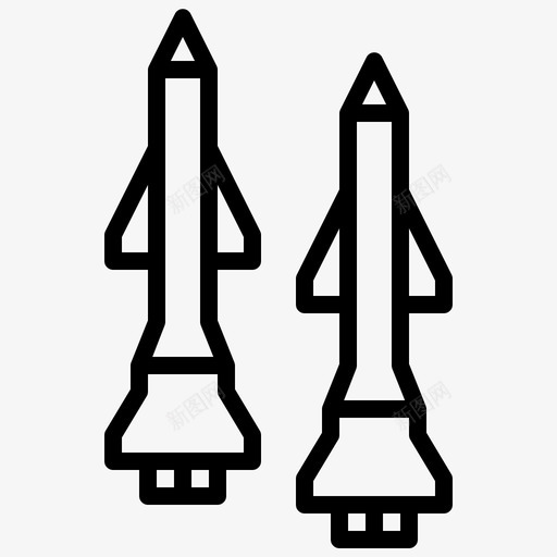 空军陆军军事图标svg_新图网 https://ixintu.com 军事 核武器 空军 陆军