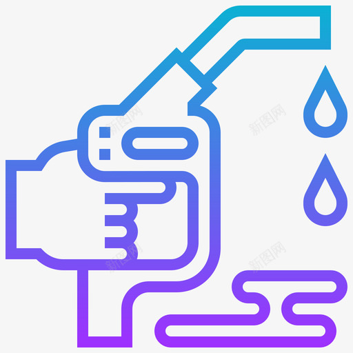汽油汽车配件1梯度图标svg_新图网 https://ixintu.com 梯度 汽油 汽车配件