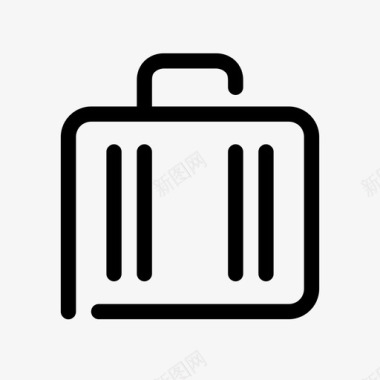 公文包职业装行李图标图标