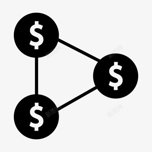 经济利润储蓄图标svg_新图网 https://ixintu.com 储蓄 分享 利润 商业 经济 转让 银行