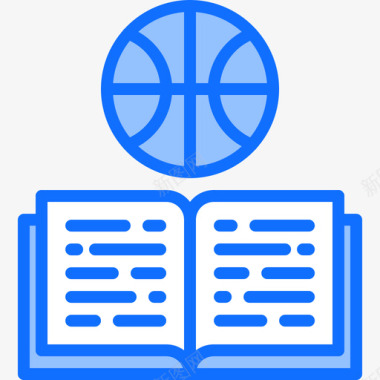 教育篮球49蓝色图标图标