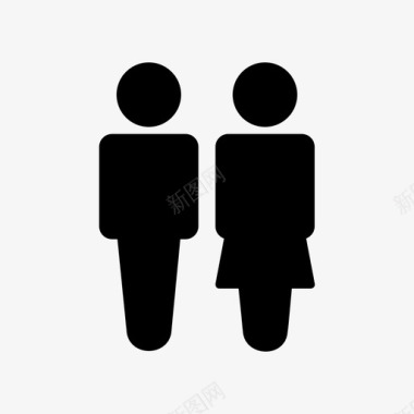 厕所浴室男人图标图标