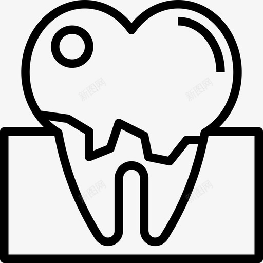 牙科牙科护理20线性图标svg_新图网 https://ixintu.com 护理 牙科 线性