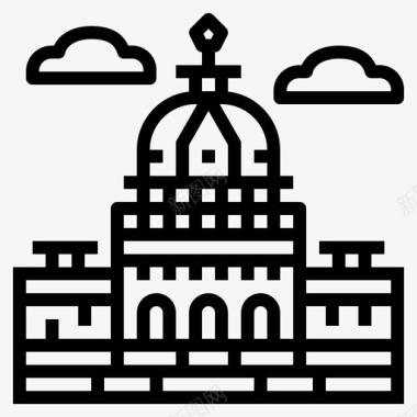 国会大厦选举6直系图标图标