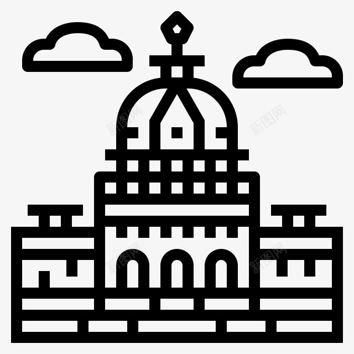 国会大厦选举6直系图标svg_新图网 https://ixintu.com 国会 大厦 直系 选举