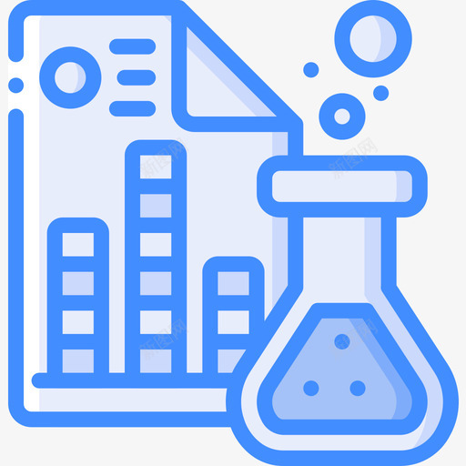 分析数据科学14蓝色图标svg_新图网 https://ixintu.com 分析 数据 科学 蓝色