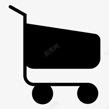 购物车购买商业图标图标