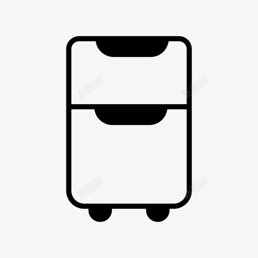 冰箱抽屉制冷剂图标svg_新图网 https://ixintu.com 冰箱 制冷剂 反馈 图标 抽屉 额定值