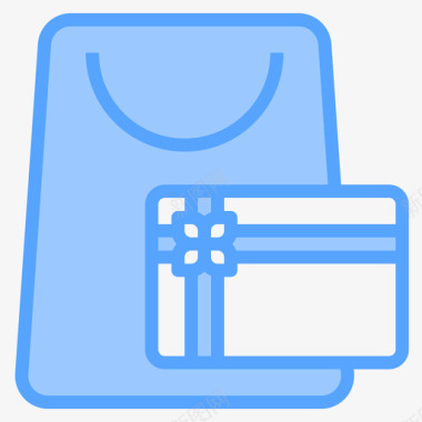 商业和购物电子商务135蓝色图标图标