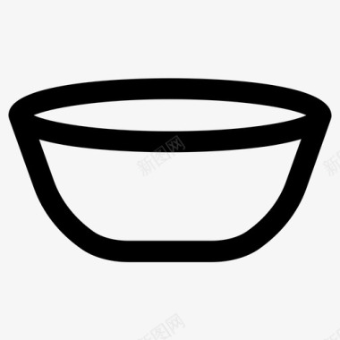 碗食物厨房图标图标