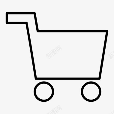 购物车购物篮结账图标图标