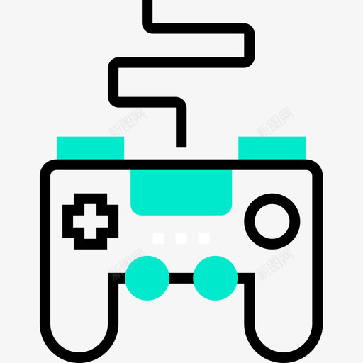 游戏板电子设备72单色图标svg_新图网 https://ixintu.com 单色 游戏 电子设备