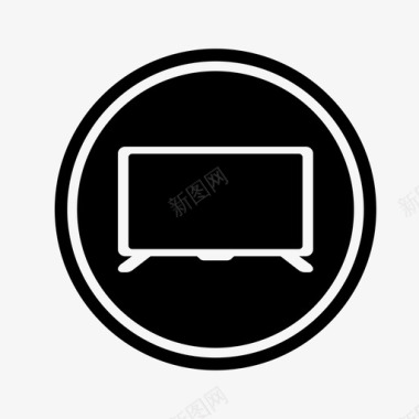 电视轮安卓电视电影图标图标