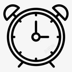 睡眠设置闹钟小时分钟图标高清图片