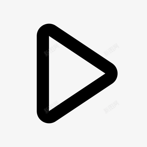 播放暂停播放下一个图标svg_新图网 https://ixintu.com 下一个 播放 暂停 用户界面 简单