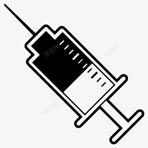 针药类固醇图标svg_新图网 https://ixintu.com 类固醇 针药针