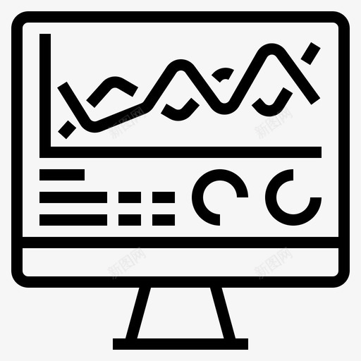 统计业务分析计算机图标svg_新图网 https://ixintu.com 业务 仪表盘 分析 图形 统计 统计分析 计算机