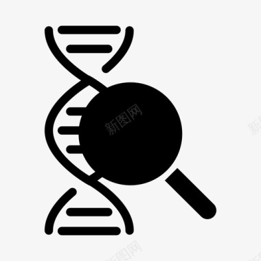 基因研究遗传研究生物学图标图标
