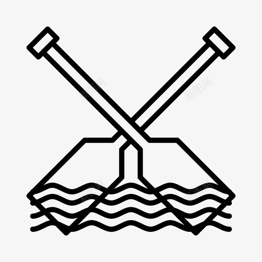 桨航海帆图标svg_新图网 https://ixintu.com 帆海 桨桨 航海