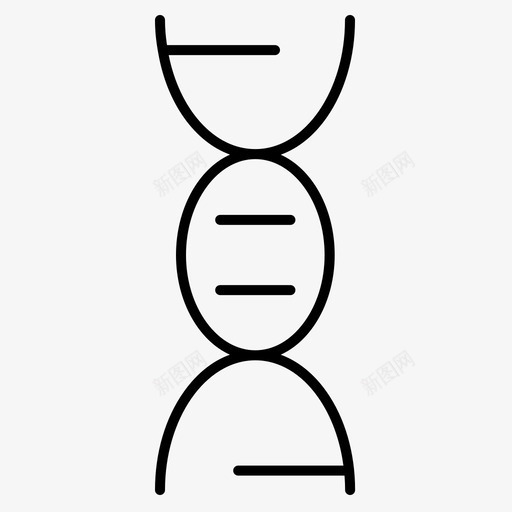 dna实验室医学图标svg_新图网 https://ixintu.com dna 世界 医学 实验室 测试 癌症 细线