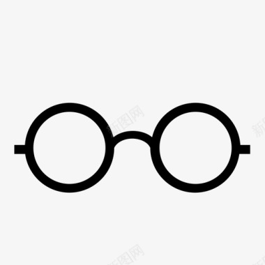 眼镜哈利波特图标图标