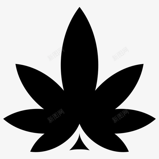 叶大麻杂草图标svg_新图网 https://ixintu.com 叶大麻 叶雕文 图标 大麻 杂草