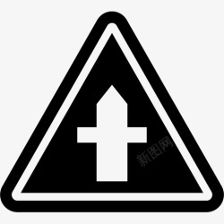 十字路口标十字路口英国路标2填充图标高清图片