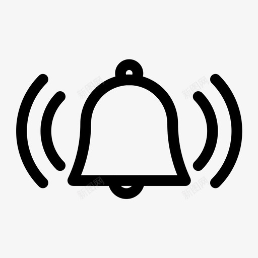 铃声声音音量图标svg_新图网 https://ixintu.com 声音 手机 智能 铃声 音量