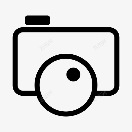 照相机拍摄图像图标svg_新图网 https://ixintu.com 图像 图片 多媒体 拍摄 照片 照相机