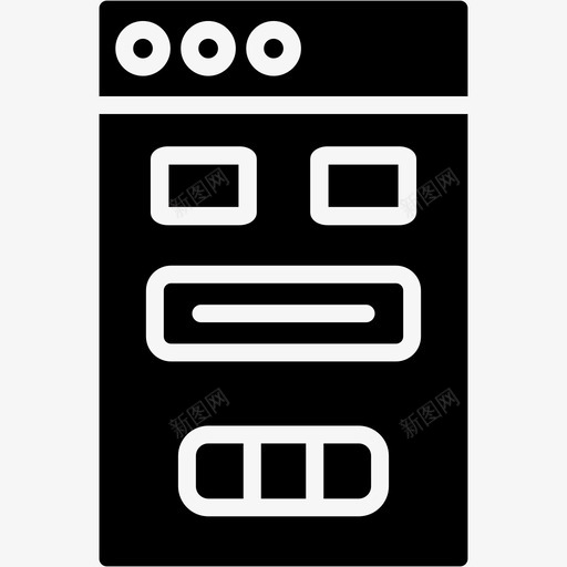 应用程序通信功能图标svg_新图网 https://ixintu.com 功能 应用程序 移动 通信