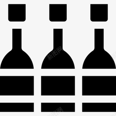 瓶子餐具1灌装图标图标