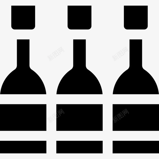 瓶子餐具1灌装图标svg_新图网 https://ixintu.com 灌装 瓶子 餐具