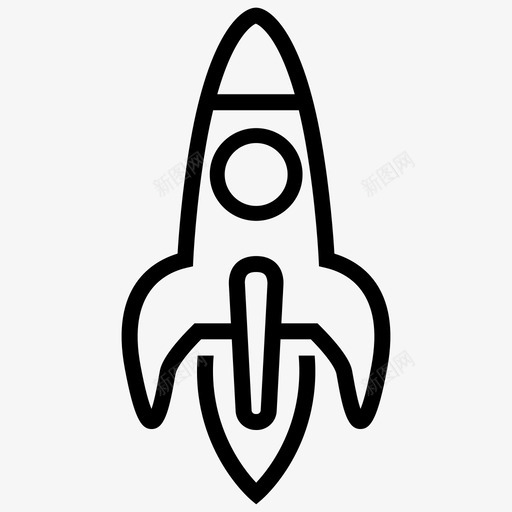 宇宙飞船发射科学图标svg_新图网 https://ixintu.com 发射 宇宙飞船 技术 概要 科学