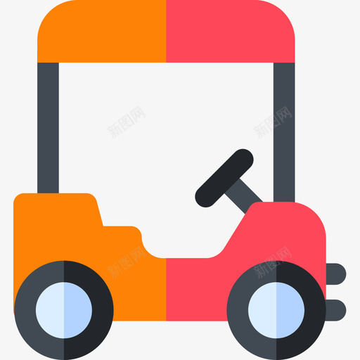 高尔夫球车车辆和运输工具7平板图标svg_新图网 https://ixintu.com 平板 车辆 运输工具 高尔夫球
