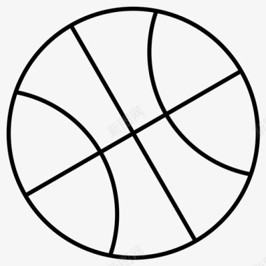 篮球运动运动常规系列157图标图标