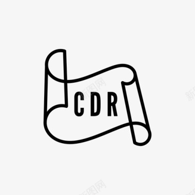 文件cdr文档图标图标