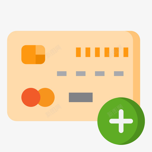 信用卡网上购物10持平图标svg_新图网 https://ixintu.com 信用卡 持平 网上购物