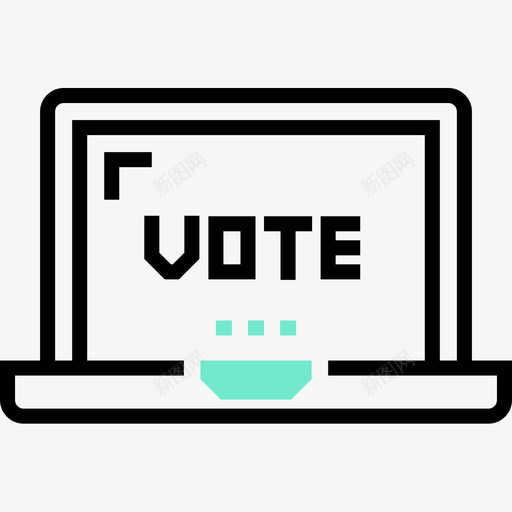 投票投票选举17一种颜色图标svg_新图网 https://ixintu.com 一种 投票 选举 颜色