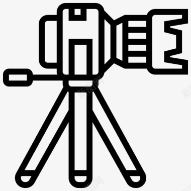 三脚架照相机设备图标图标