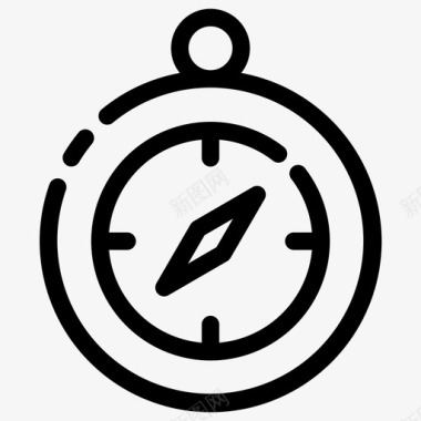 指南针方向位置图标图标