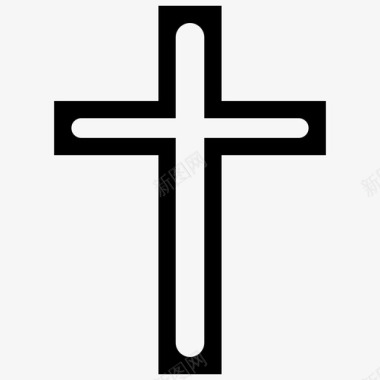 基督教十字架天主教基督教符号图标图标